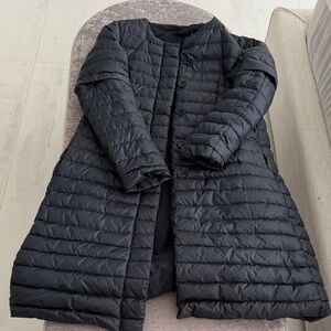 Max Mara Women's Black Quilted Coat Sizs XS
